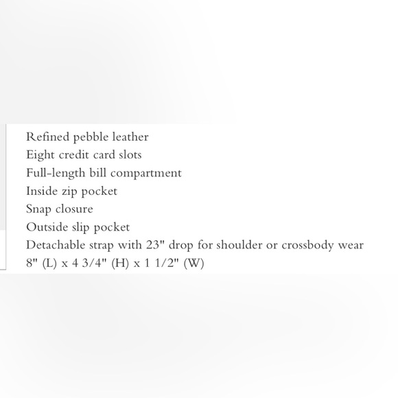 Coach Foldover Clutch Crossbody - Picture 11 of 11